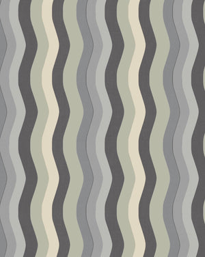 Wavy Stripe Wallpaper