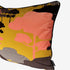 Cloud Tree Velvet Cushion - Ochre