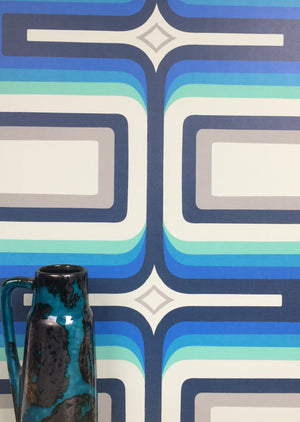 1970s Geometric Wallpaper