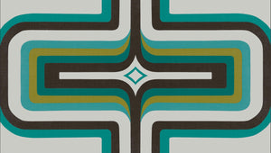 1970s Geometric Wallpaper
