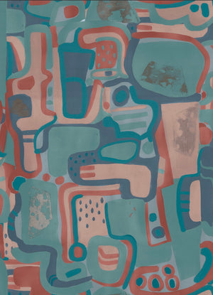 Cubist Jigsaw Wallpaper