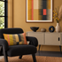 Combed Stripe Cushion - Flax