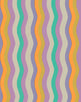 Wavy Stripe Wallpaper