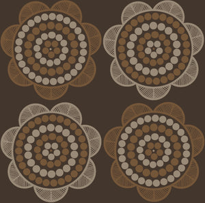 Retro Daisy Wallpaper