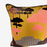 Cloud Tree Velvet Cushion - Ochre