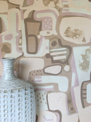 Cubist Jigsaw Wallpaper