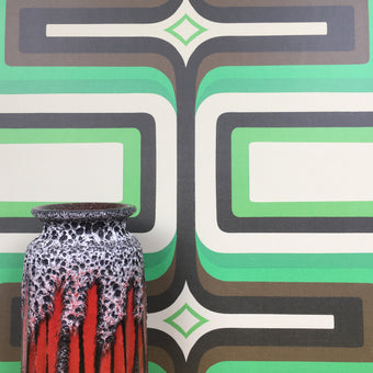 Retro Geometric Wallpaper