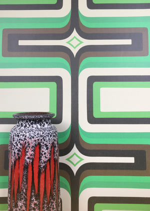 1970s Geometric Wallpaper