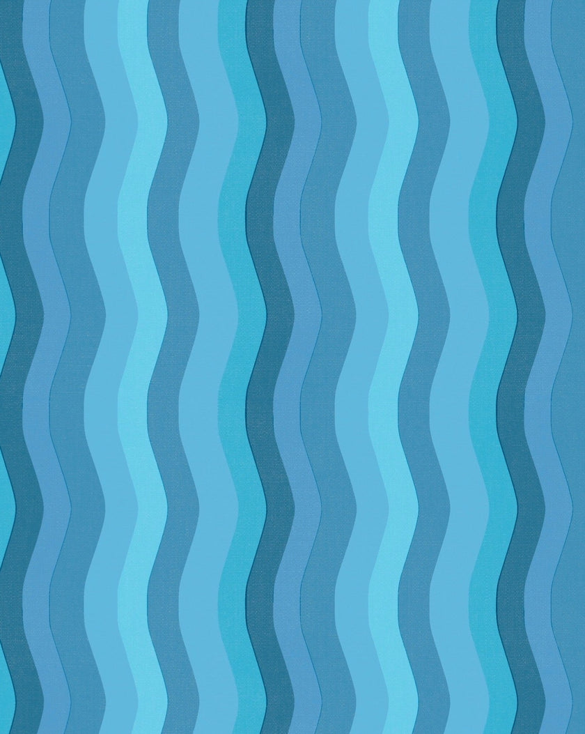 Wavy Stripe Wallpaper