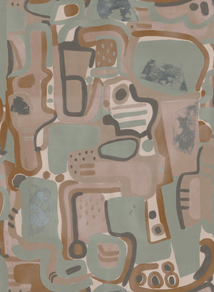 Cubist Jigsaw Wallpaper
