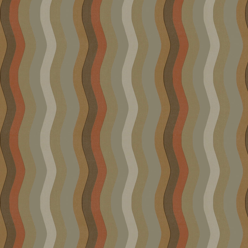 Wavy Stripe Wallpaper