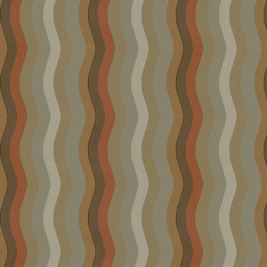 Wavy Stripe Wallpaper