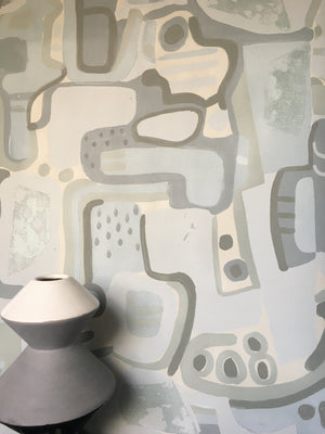 Cubist Jigsaw Wallpaper
