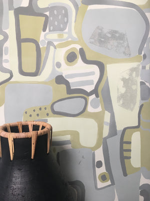 Cubist Jigsaw Wallpaper