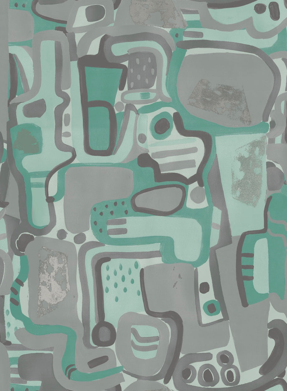 Cubist Jigsaw Wallpaper