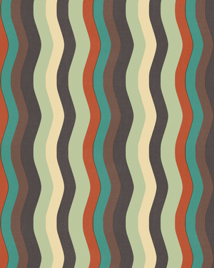 Wavy Stripe Wallpaper