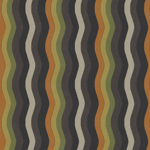 Wavy Stripe Wallpaper