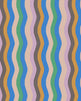 Wavy Stripe Wallpaper