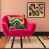 Connections Large Velvet Cushion