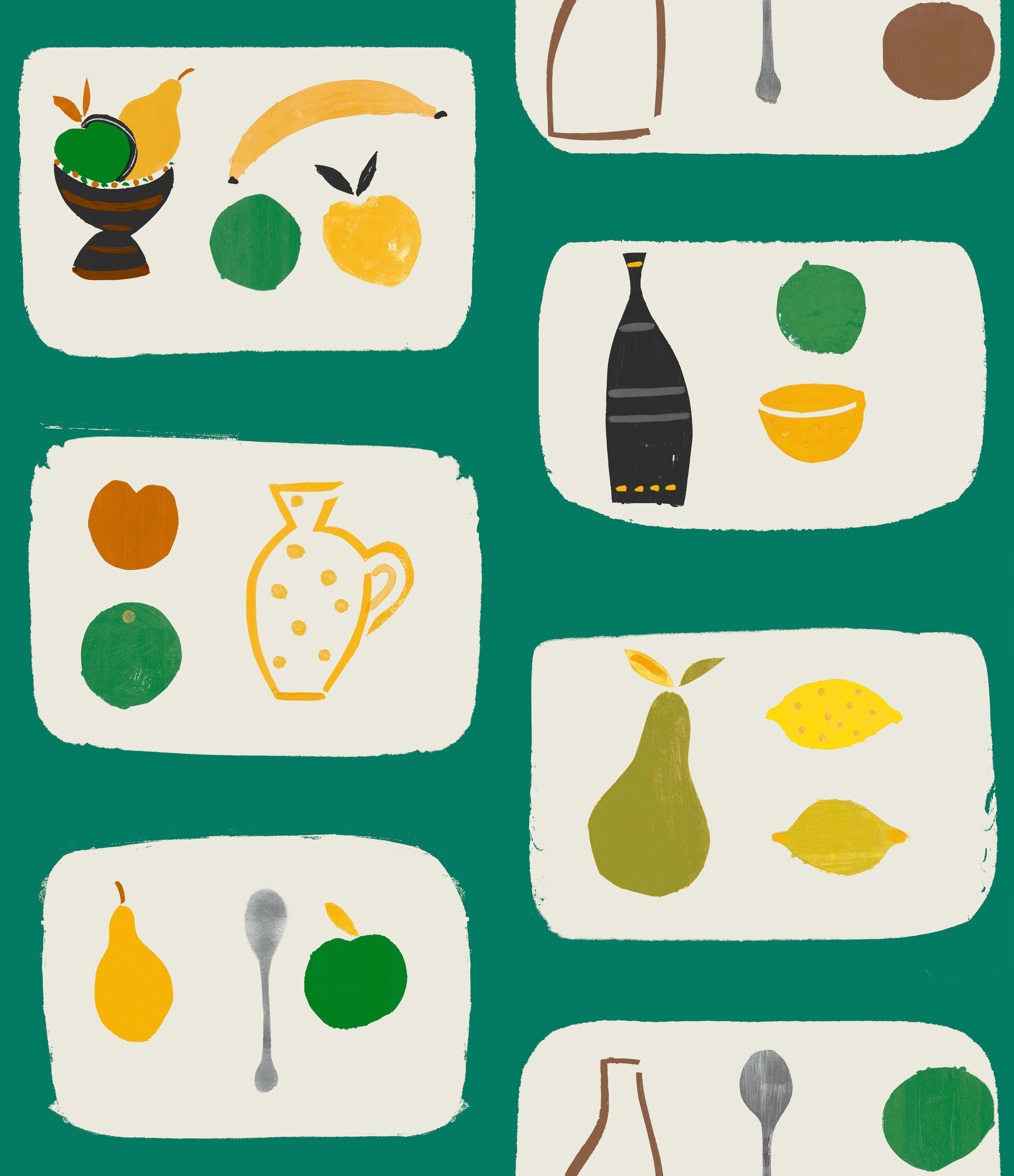 Naive Fruit Wallpaper