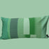 Combed Stripe Cushion - Mint
