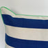 Striped Cushion - Blue