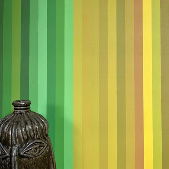 Tonal  Stripe Wallpaper - Yellow