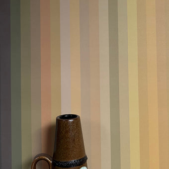 Tonal Stripe Wallpaper - Ochre