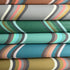 Broad Curvy Retro Stripe Wallpaper