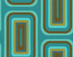 Retro Oblong Geometric wallpaper