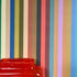 Tonal Stripe Wallpaper - Coral