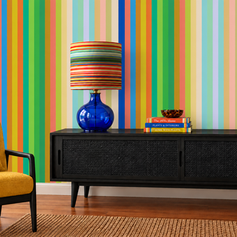 Tonal  Stripe Wallpaper
