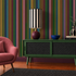Tonal  Stripe Wallpaper - Inky