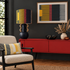 Combed stripe Lampshade
