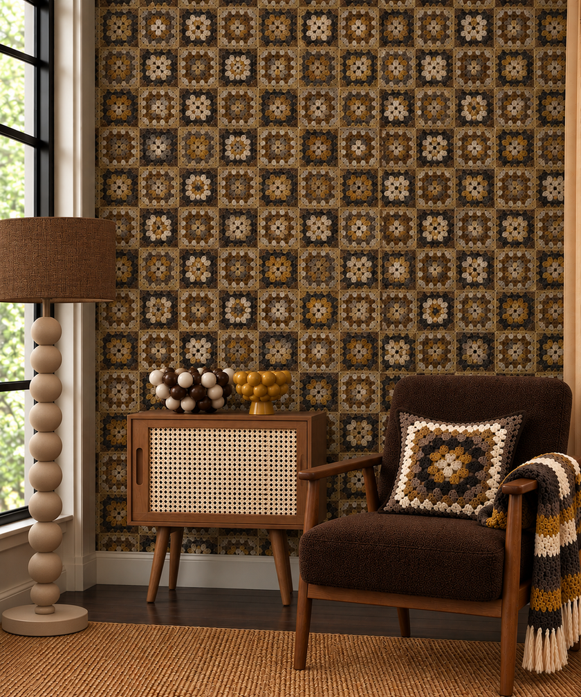 Crochet Wallpaper