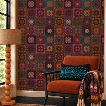 Crochet Wallpaper