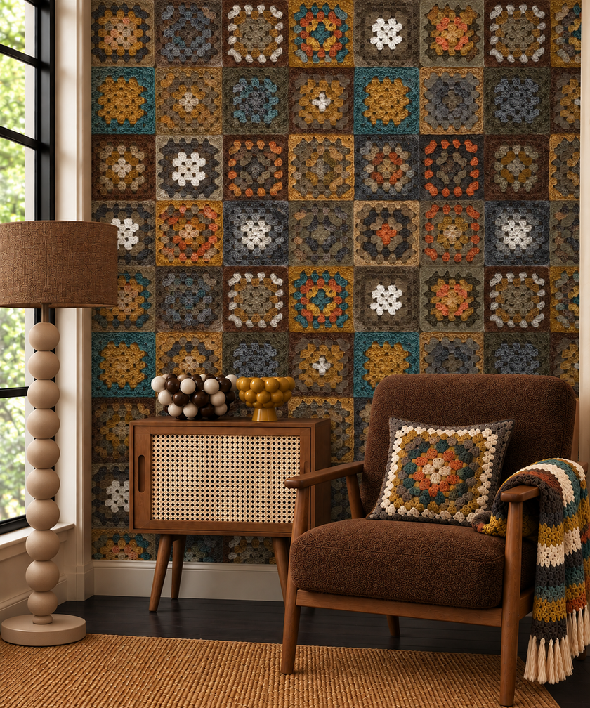 Crochet Wallpaper