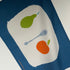 Pear + Apple + Spoon Tea Towel