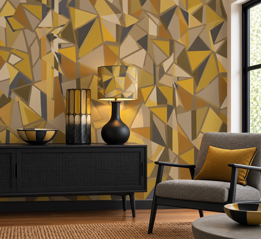 Hypotenuse Mural Wallpaper