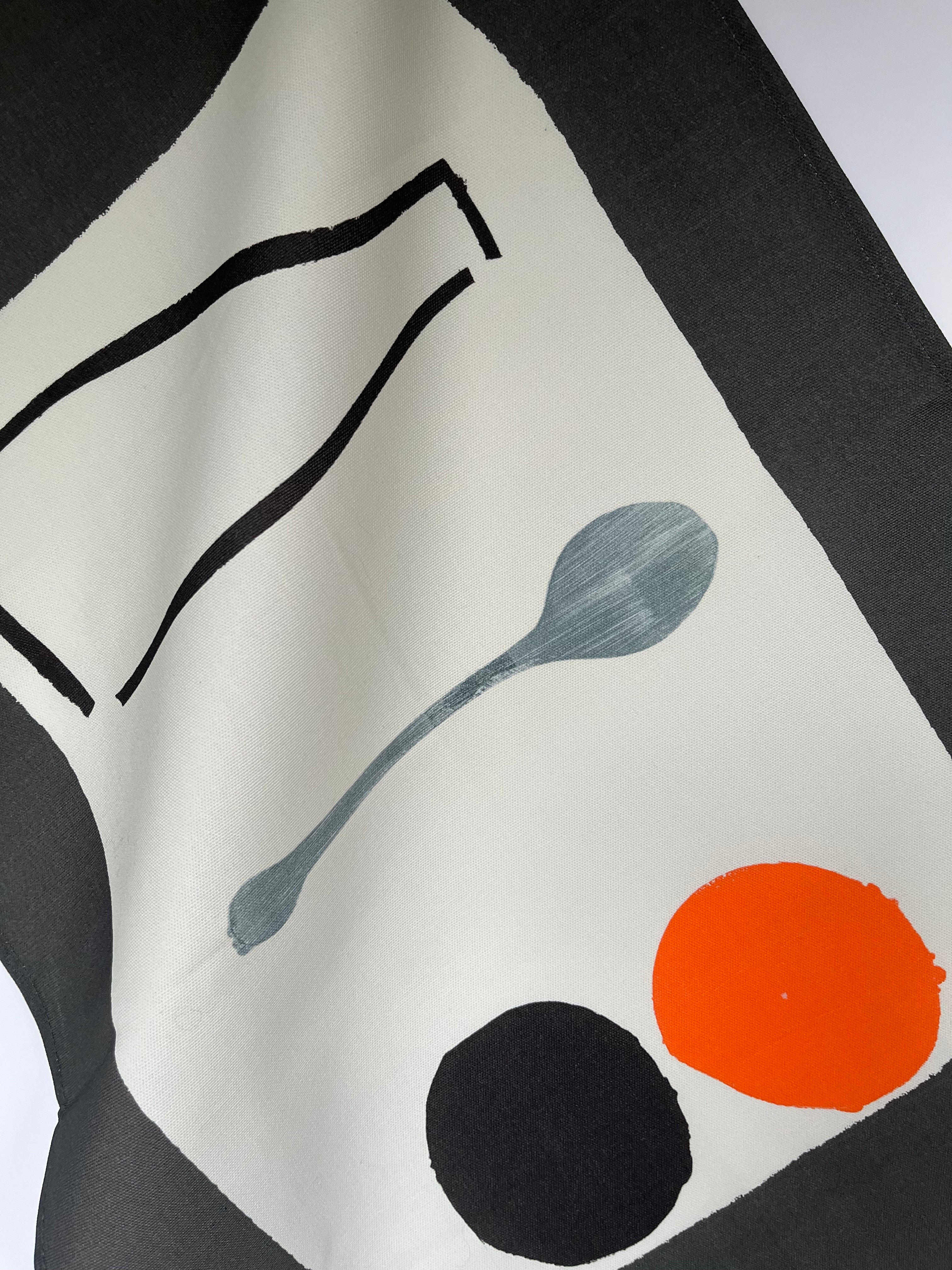 Bottle + Spoon Tea Towel