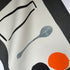 Bottle + Spoon Tea Towel