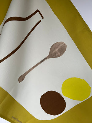 Bottle + Spoon Tea Towel