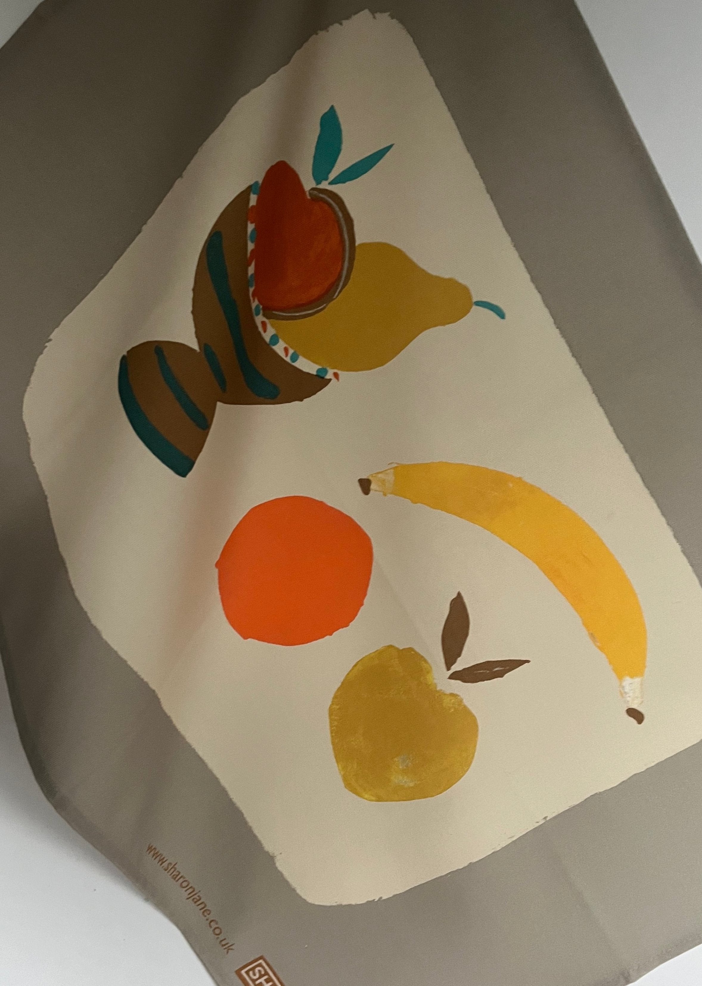 Fruit Bowl Tea Towel