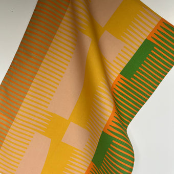 Combed Stripe Tea Towel