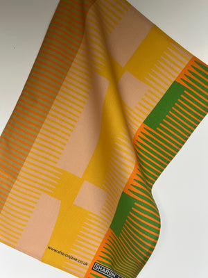Combed Stripe Tea Towel