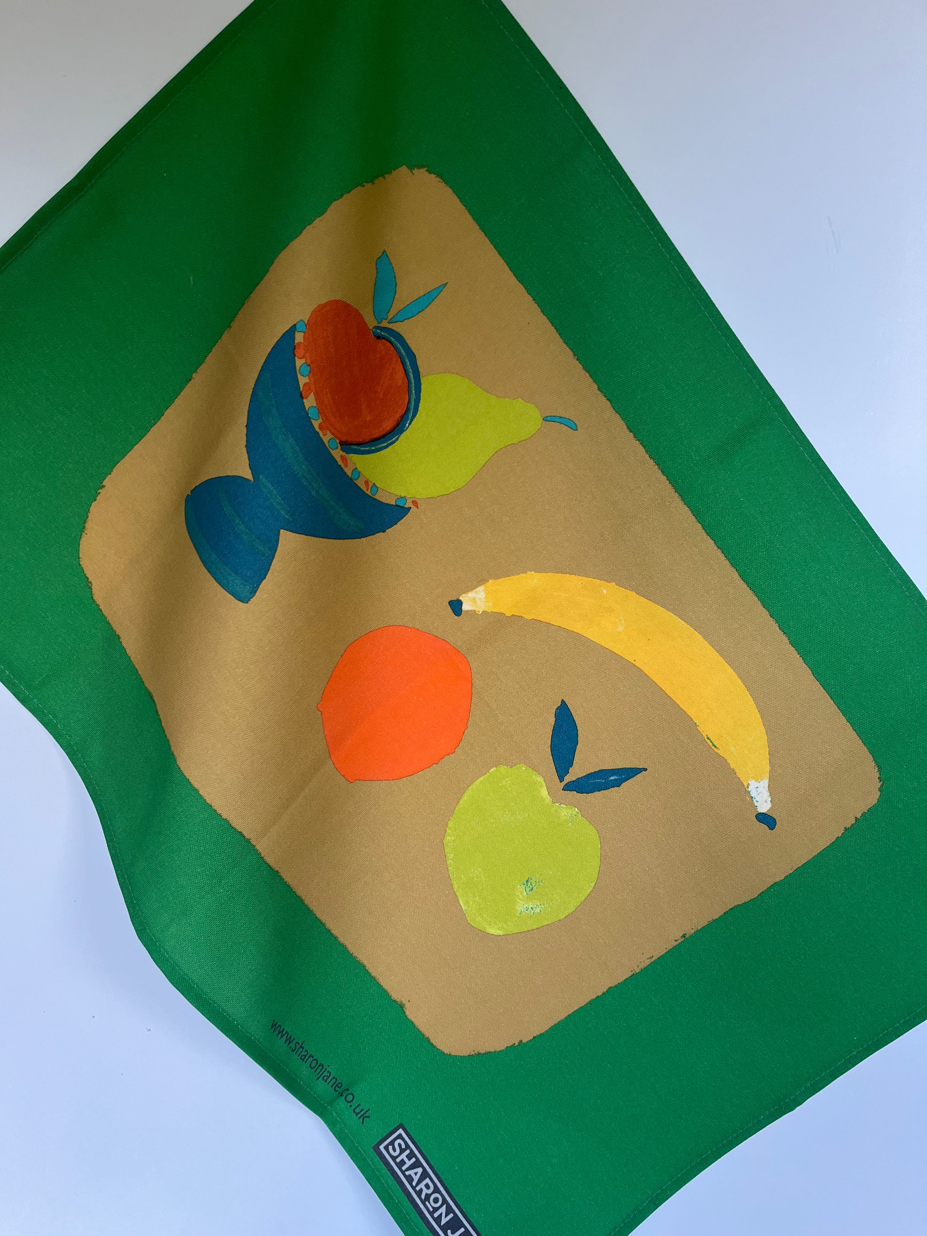Fruit Bowl Tea Towel