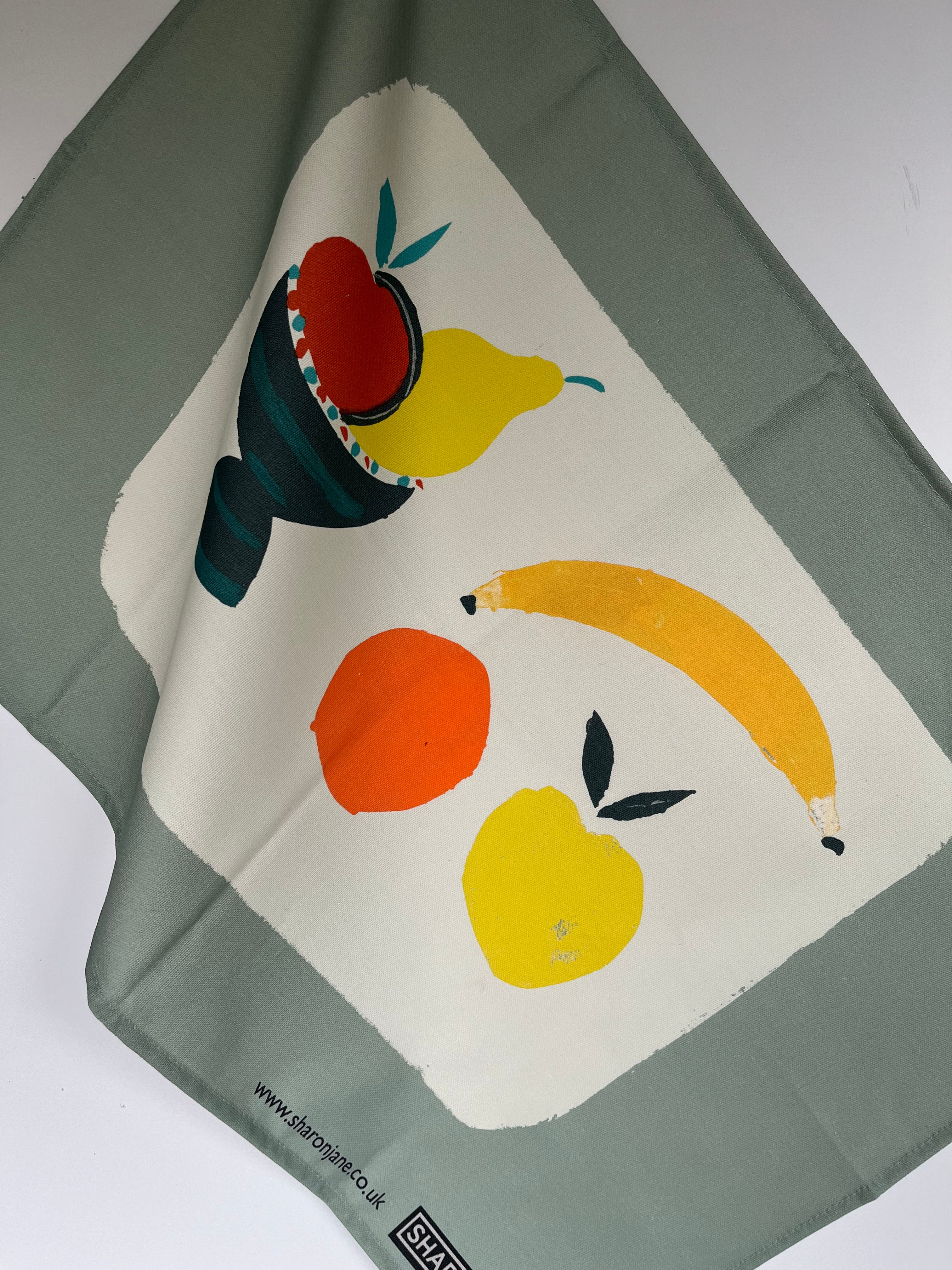 Fruit Bowl Tea Towel