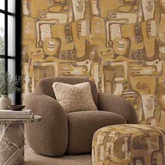 Cubist Jigsaw Wallpaper