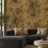 Aquatint Large Panel Floral Wallpaper