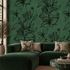 Aquatint Large Panel Floral Wallpaper